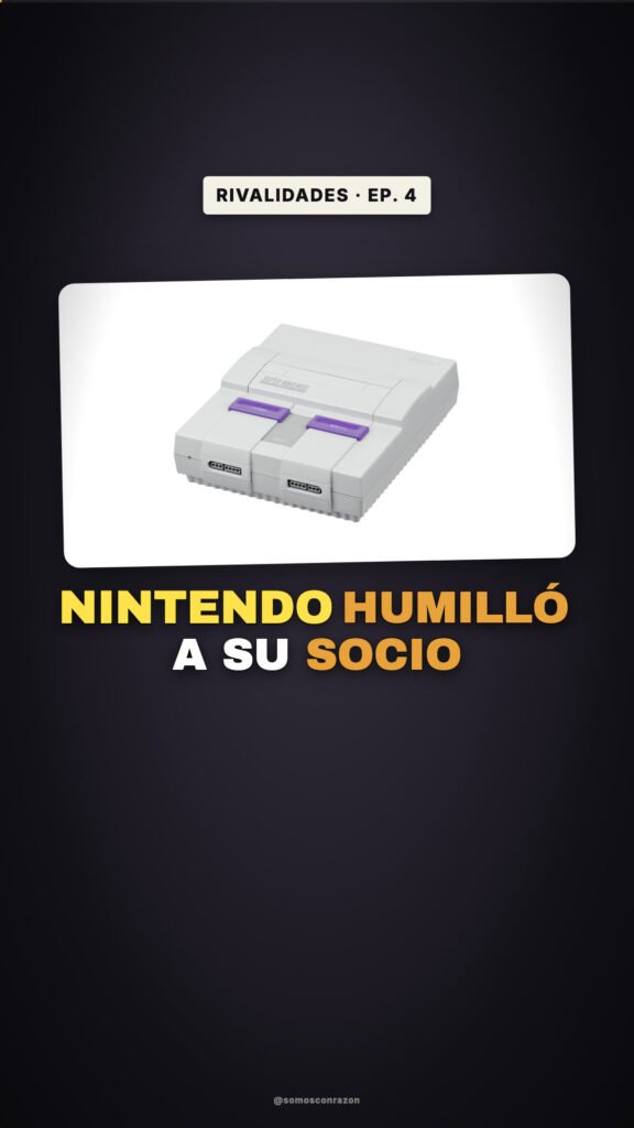 Nintendo humilló a su socio