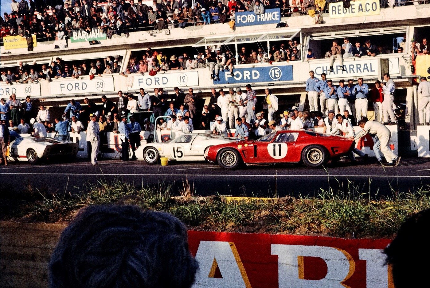Boxes de las 24 Horas de Le Mans de 1966