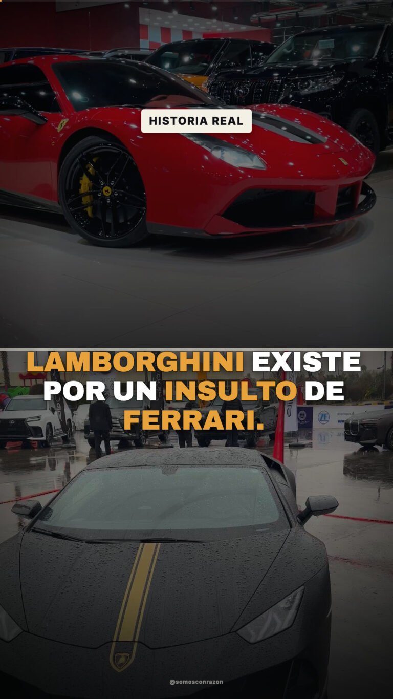 Lamborghini existe por un insulto de Ferrari